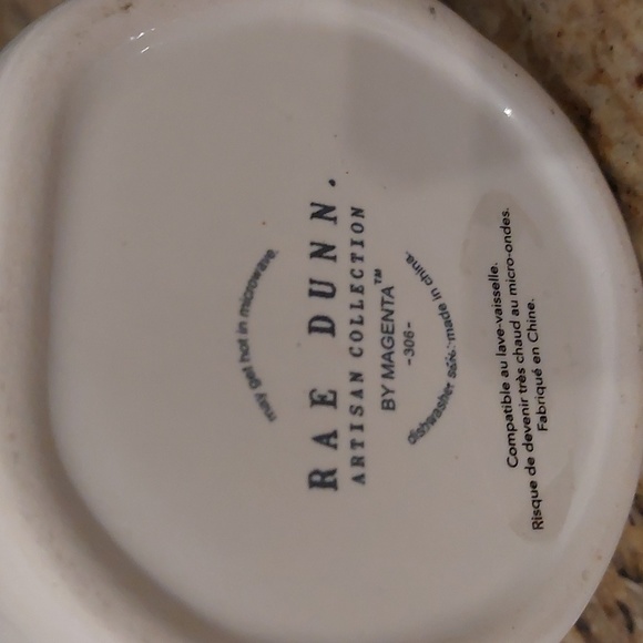 "RAE DUNN" Artisan Collection BY MAGNETA, Dishwasher Safe - Picture 2 of 2
